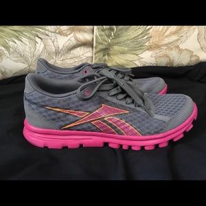 Women’s Reebok - YourFlex Pink & Grey Sneaker